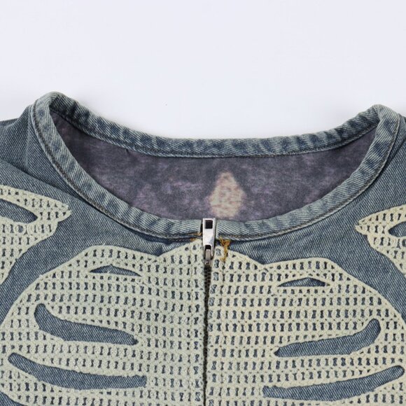 Skeleton Kapital Denim Jacket - Picture 9 of 9